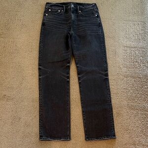 American Eagle Outfitters Black Straight Jeans